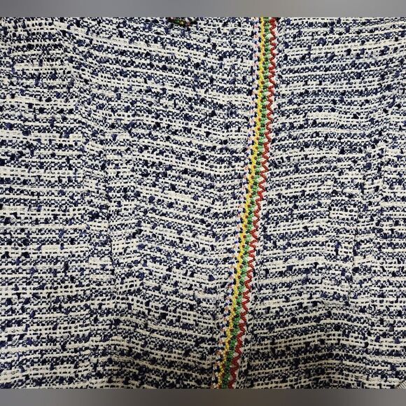 Maje Laos Embellished Tweed Jacket Sz 36 - Picture 6 of 14